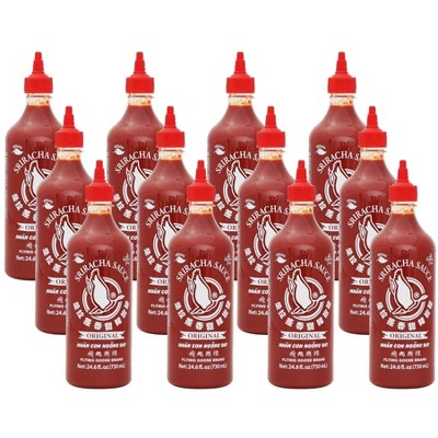 Flying Goose Original Sriracha Sauce - Case of 12/24.6 oz