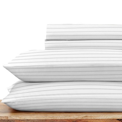 Soft 100% Cotton Sheets Set - Cooling Durable Sateen, Deep Pocket - by California Design Den