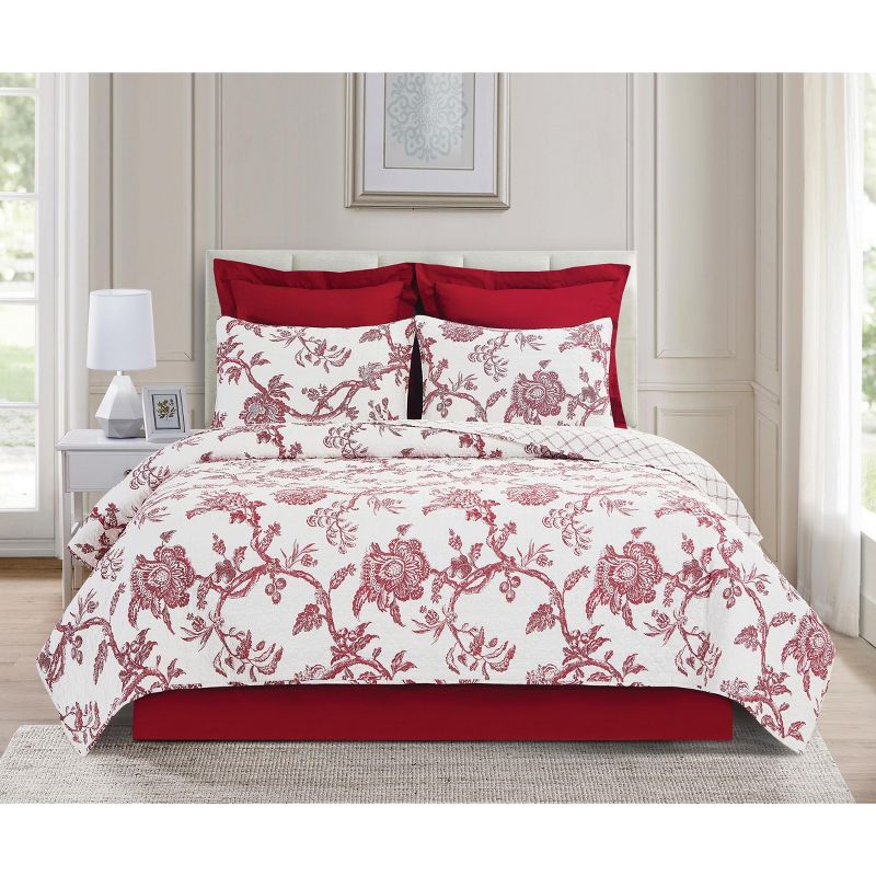 C&F Home Arcadia Cotton Quilt Set - Reversible and Machine Washable, 3 of 9