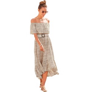 Women's Off The Shoulder Dress - LASCANA - 1 of 4