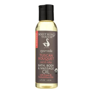 Soothing Touch Tuscan Bouquet Rest and Relax Organic Bath Body and Massage Oil - 4 fz - 1 of 3