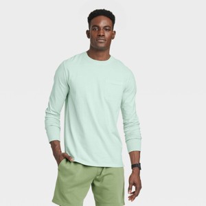 Men's Long Sleeve Pocket T-Shirt - Goodfellow & Co™ - 1 of 3