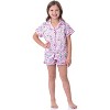 Harry Potter Girls' Honeydukes Wizarding World Sleep Pajama Set Shorts Pink - 2 of 4