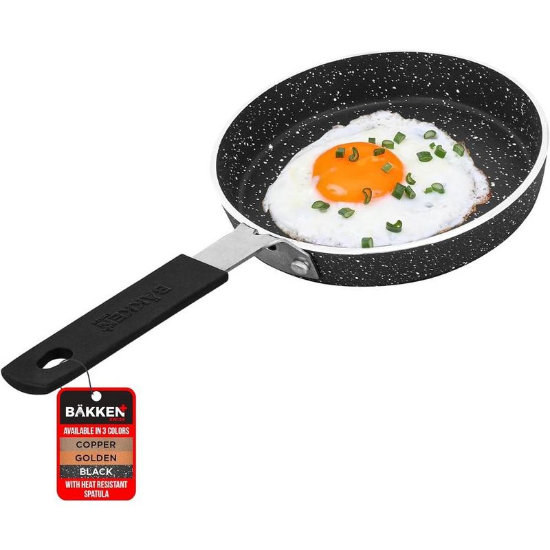 Bakken- Swiss Mini Nonstick Egg Pan & Omelet Pan, 1 of 2