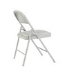 Set of 4 Vinyl Padded Steel Folding Chairs - Hampden Furnishings - 3 of 4