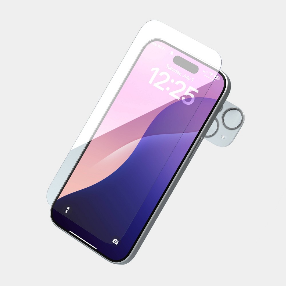 iPhone 15 Corning Glass Screen Protector and Lens Protector - heyday™
