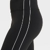 Girls' Everyday Soft Piped Leggings - All In Motion™ - 3 of 3