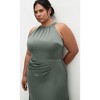 Women's Plus Size Celina Maxi Dress - sage | CITY CHIC - 2 of 4