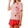 Women's Love Me Top - Peach Love - 4 of 4
