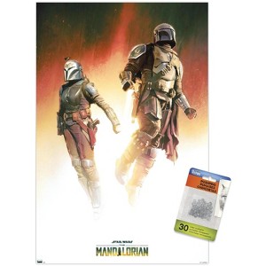 Trends International Star Wars: The Mandalorian Season 3 - Duo Unframed Wall Poster Prints - 1 of 4