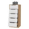 NicBex Dresser for Bedroom,Chest of Drawers with Black Metal Handle Design,Modern Freestanding Dresser,Storage Dressers for Bedroom - 4 of 4