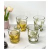 Palm Tree Design Acrylic Glasses Drinking Set of 4 DOF (15oz), Plastic Drinking Glasses, BPA Free Cocktail Glasses, Drinkware Set - 2 of 4