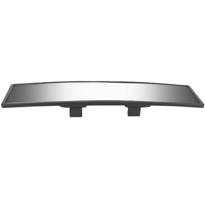 Car Rearview Mirror 11.4in Interior Clip-on Curve Convex Panoramic Anti ...