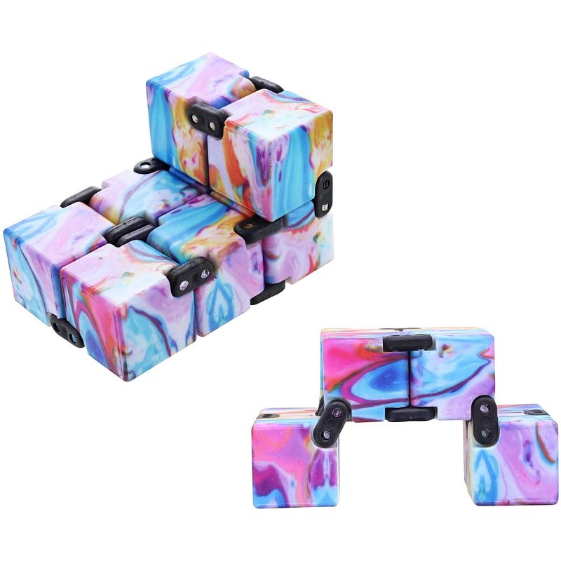 Toynk Infinity Cube Plastic Fidget Toy Blocks, 2 of 8