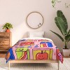 Deny Designs 2pc Twin/Twin XL Doodle By Meg Juice Box Print Kids' Comforter and Sham Set - 3 of 4