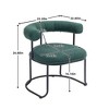NicBex  Set of 2 Boucle Dining Chairs,Mid-Century Modern Kitchen Side Chairs for Kitchen,Living Room - 3 of 4
