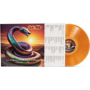 Y & T - Live at Sherwood Hall, Salinas, California - October 1, 1983 - Clear Tangerine (Clear Vinyl) - 1 of 1