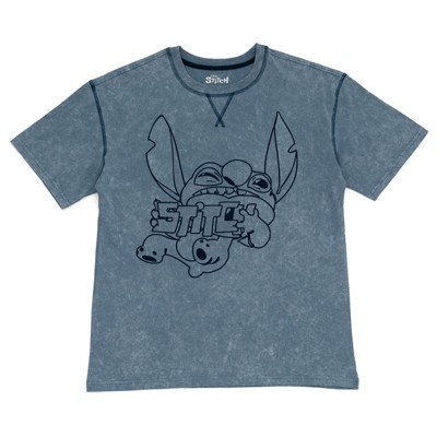 Disney Lilo & Stitch Matching Family Drop Shoulder T-Shirt Adult