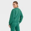 Women's Leisure Studio Graphic Pullover Sweatshirt - Universal Thread™ Green - 2 of 3