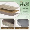 Fabric Dresser for Bedroom, Wide 5-Drawer Chest of Drawers with Storage Organizer Unit - 4 of 4