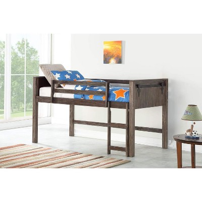 Donco LOW LOFT HDBD/FTBD/RAILS/SLATS BRUSHED SHADOW