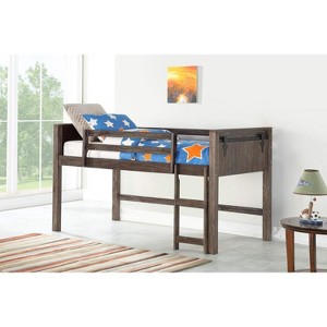 Donco LOW LOFT HDBD/FTBD/RAILS/SLATS BRUSHED SHADOW - 1 of 1