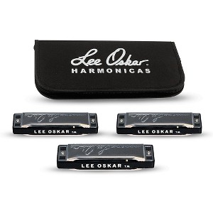 Lee Oskar Blues & Rock 'n Roll Pack with Soft Case - Keys A,C and D - 1 of 4