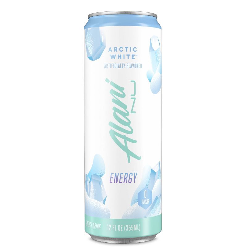 Alani Arctic White Energy Drink - 12 fl oz Can, 1 of 6