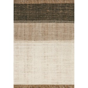 Nuloom Nanala Bold Striped Jute Tasseled Indoor Area Rug - 1 of 4