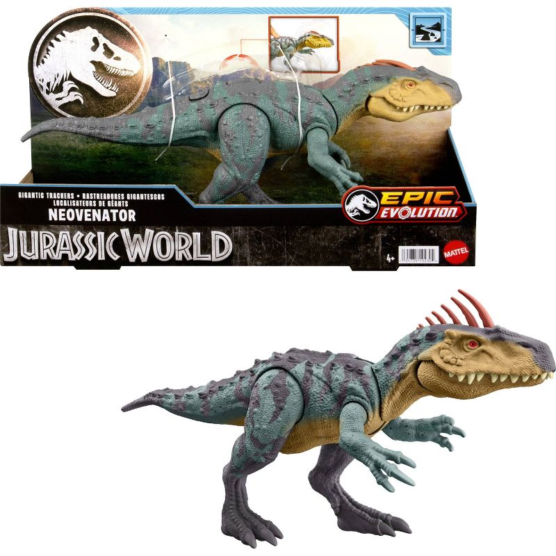 Jurassic World Neovenator Gigantic Trackers Action Figure, 2 of 7