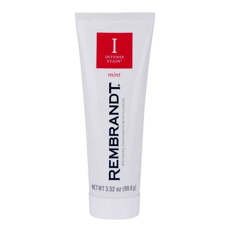 Rembrandt Intense Stain Whitening Toothpaste - Mint, 3 of 7