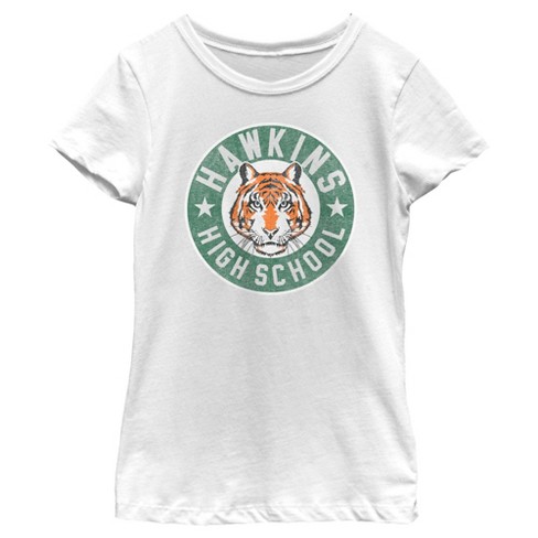 White Tiger White Graphic T-Shirt - Small 