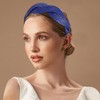 Unique Bargains Women's Fashion Straw Wide-side Headband 6.30"x2.17" 1 Pc - 2 of 4