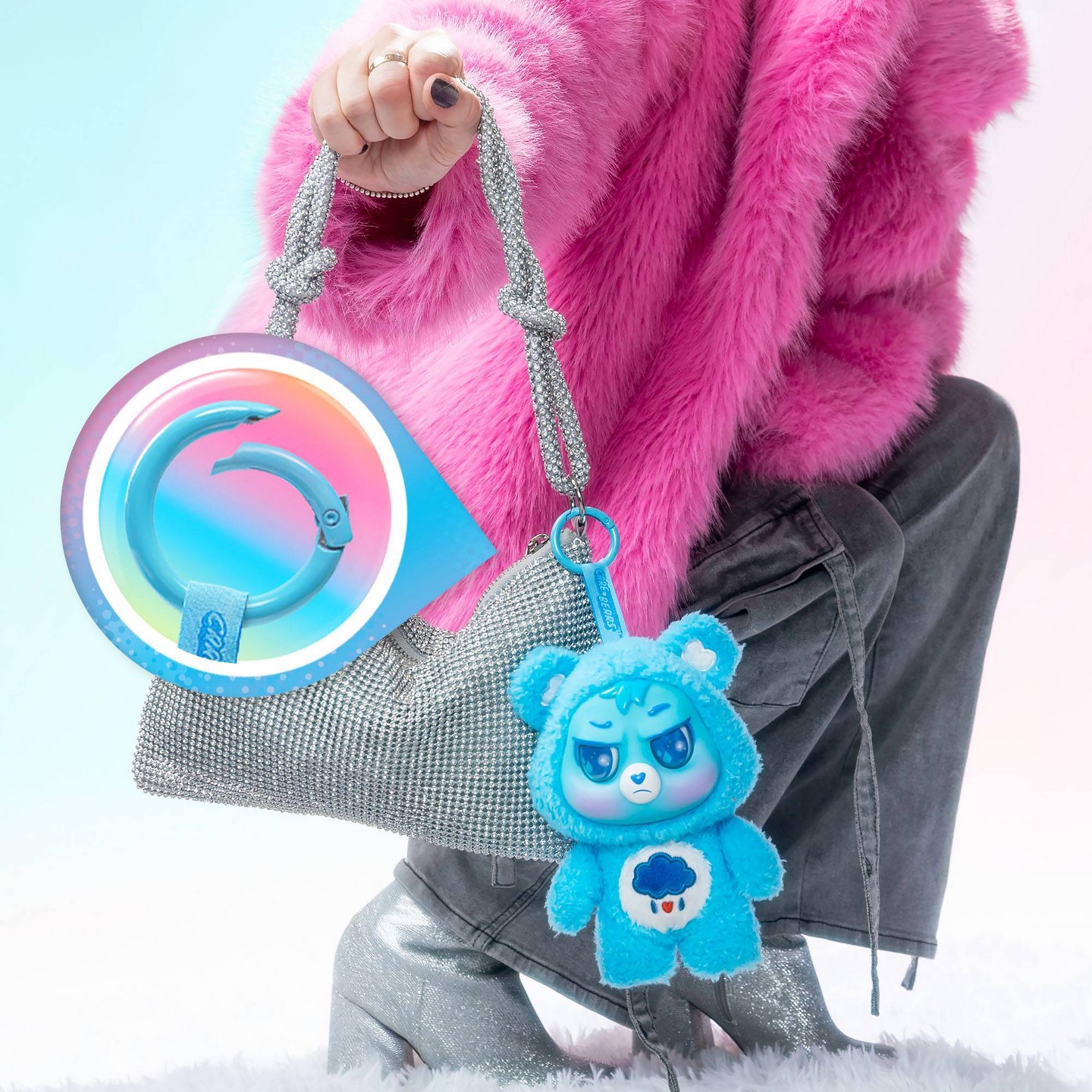 Детская мягкая игрушка Care Bears Surprise Reveal Caring Cuties Plush — фото 3