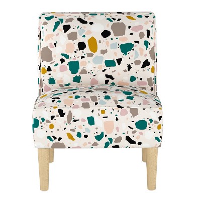 Robin Chair Terrazzo Emerald Ochre - Skyline Furniture