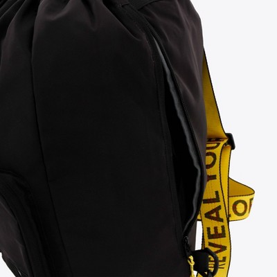 JWorld Mod Drawstring 18" Backpack - Black/Yellow — фото 8