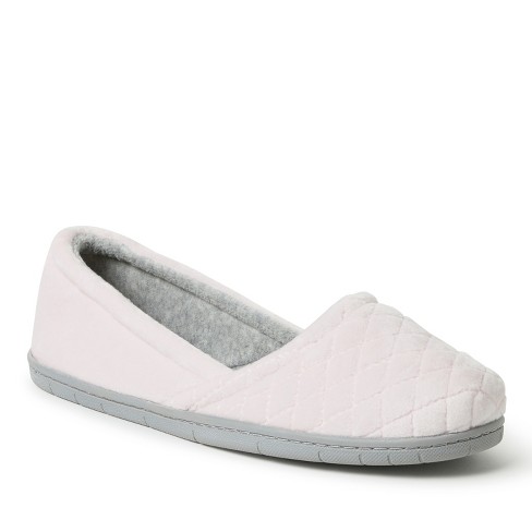 Dearfoams Women s Katie Microfiber Velour Espadrille Slipper