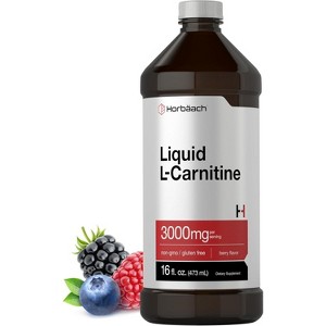Horbaach Liquid L-Carnitine 3000mg | 16 fl oz - 1 of 4