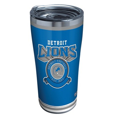 NFL Detroit Lions 20oz Vintage Stainless Tumbler