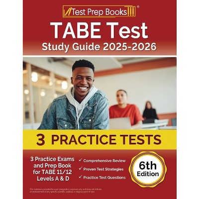 TABE Test Study Guide 2025-2026 - by  Lydia Morrison (Paperback)