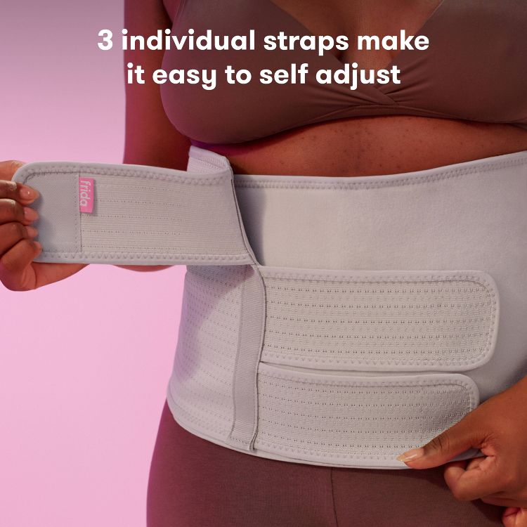 Frida Mom Postpartum Abdominal Support Binder: Spandex, Front Hook and Loop Fastener, Back Elastic, Under Belly, 4 of 6