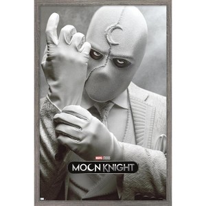 Trends International Marvel Moon Knight - Mr. Knight One Sheet Framed Wall Poster Prints - 1 of 4