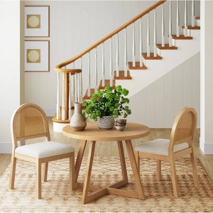 Nathan James Set of 2 Bailey Boucle Dining Chair - 1 of 4