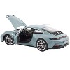 2023 Porsche 911 S/T Meissen Blue 1/18 Diecast Model Car by Norev - 4 of 4
