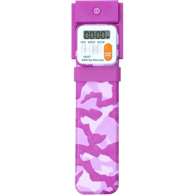 Pink Camouflage Timer Booklight LED