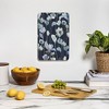 Ninola Design Watery Abstract Flowers Navy Rectangle Cutting Board - Deny Designs - 3 of 3