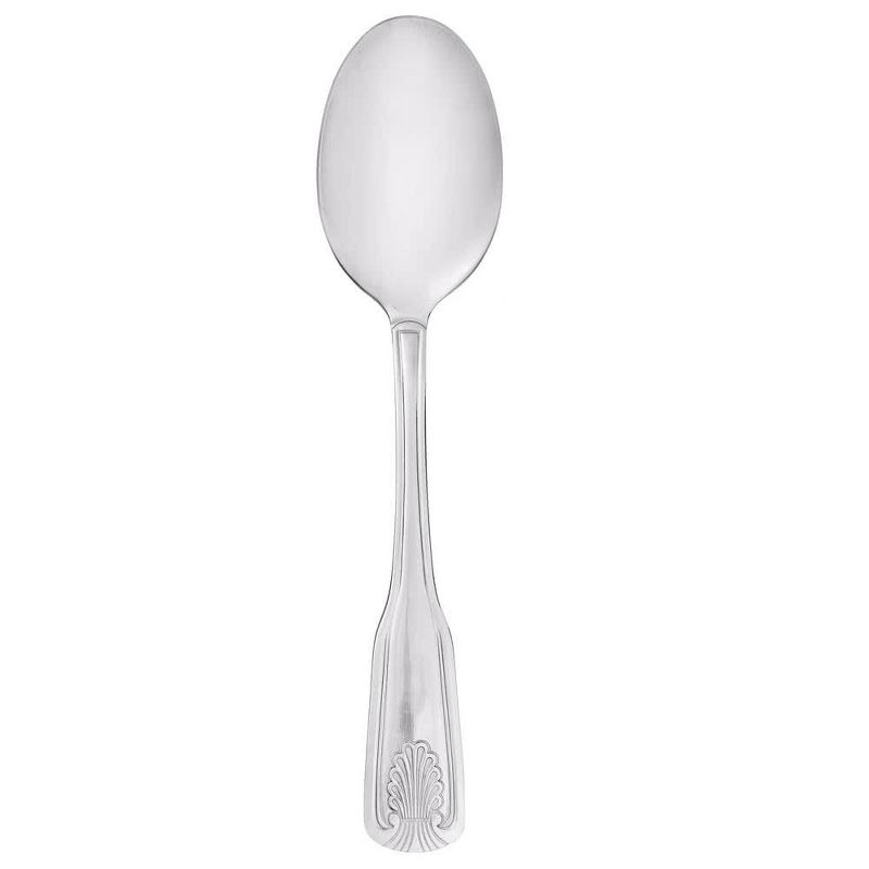 Winco 0006-03 Dinner Spoon, Stainless Steel, Extra Heavy Duty, Mirror Finish, Toulous - Pack of 12, 1 of 2