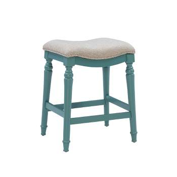 Brayden Big and Tall Backless Wood Counter Height Barstool - Powell