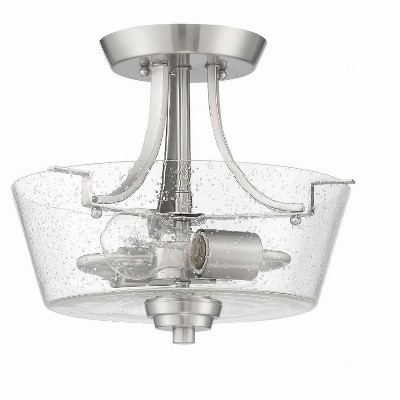 Craftmade Lighting Grace 2 - Light Semi-Flush Mount in  Brushed Polished Nickel