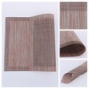 REGALWOVEN PVC Heat Resistant Wipeable Dining Placemats 18" x 12" 8 Pcs - 2 of 4